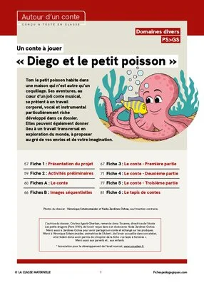 Un conte à jouer - « Diego et le petit poisson »