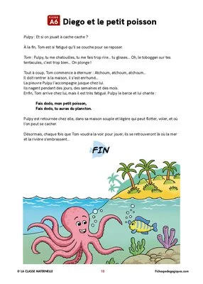 Un conte à jouer - « Diego et le petit poisson »