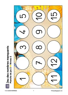 Jeux de numération au Cycle 1