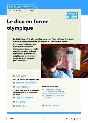 Le dico en forme olympique