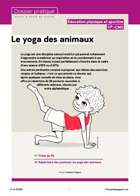 Le yoga des animaux