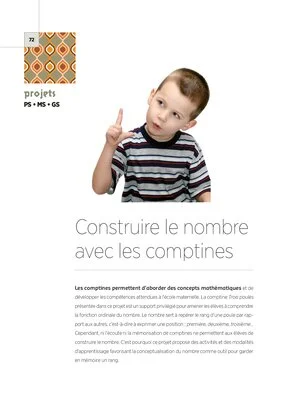 Construire le nombre avec les comptines