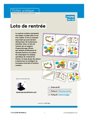 Loto de rentrée