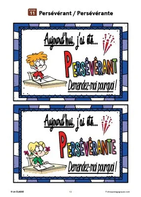 Les billets positifs - Cycles 2&3