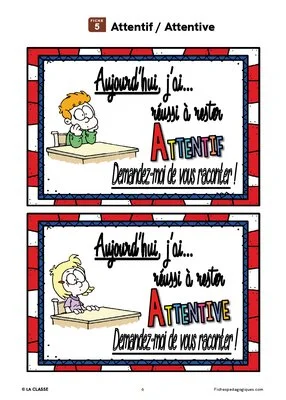 Les billets positifs - Cycles 2&3