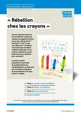 « Rébellion chez les crayons »