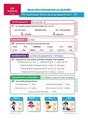 Pour bien commencer la journée - 2ème série