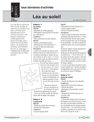 Léa au soleil