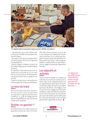 Le geste d'écriture