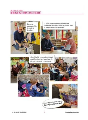 Bienvenue dans ma classe : au quotidien avec mes atsems