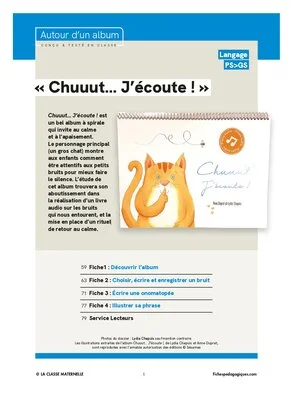 « Chuuut… J'écoute ! »