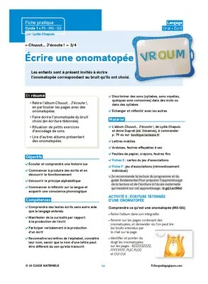 « Chuuut… J'écoute ! »