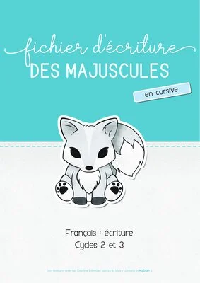 Fichier d'écriture - Des majuscules en cursive