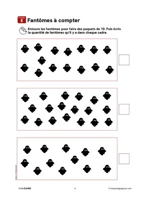 Cahier d'activités d'Halloween