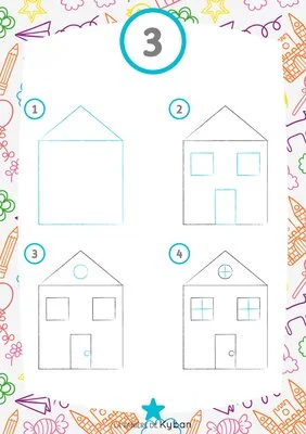 Dessins géométriques à étapes