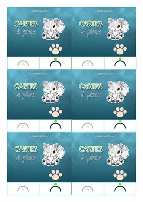 Cartes à pince de topologie : l'automne et les animaux