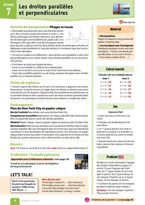 Voyage en maths CM1 aux Etats Unis - Guide de l'enseignant (extrait)
