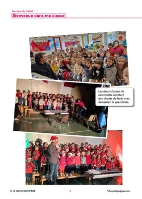 Bienvenue dans ma classe : la préparation de Noël