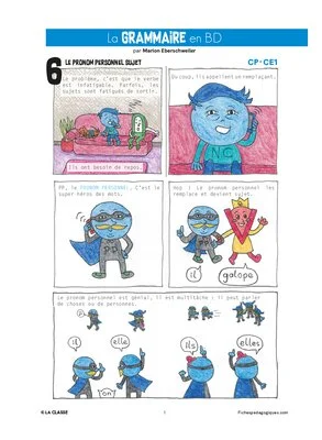 La grammaire en BD (3/6)
