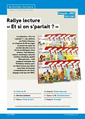 Rallye lecture « Et si on s'parlait ? »