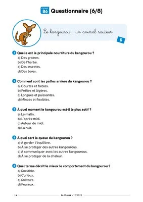 Rallye documentaire : les animaux