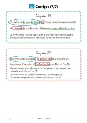 Enquêtes de grammaire : Les oeuvres disparues