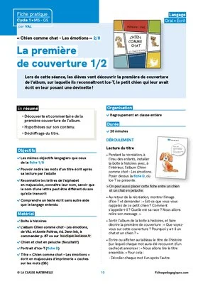 « Chien comme chat - Les émotions »
