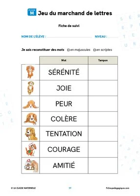 « Chien comme chat - Les émotions »
