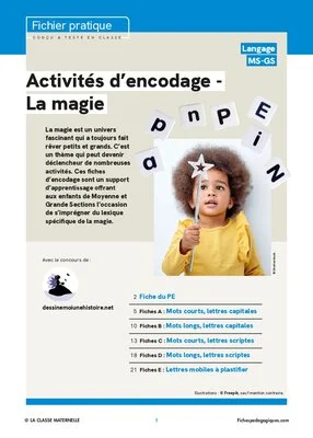 Activités d'encodage - La magie