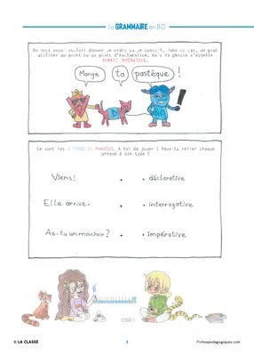 La grammaire en BD (5/6)