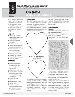 Un trèfle à quatre coeurs