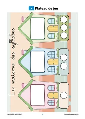 Les maisons des syllabes