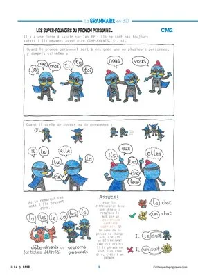 La grammaire en BD (6/6)