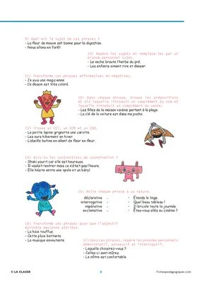 La grammaire en BD (6/6)