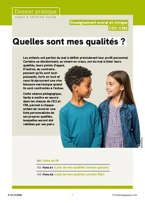 Quelles sont mes qualités ?