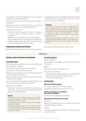 Programmations CP 2025-2026 - Mathémathiques & Français