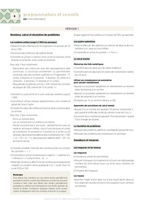 Programmations CE1 2025-2026 - Mathémathiques & Français