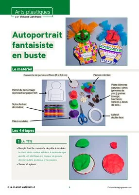 Autoportrait fantaisiste en buste