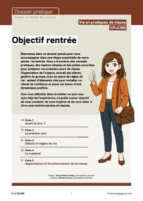 Objectif rentrée