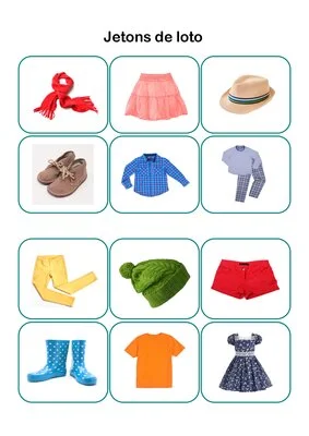Loto des vêtements