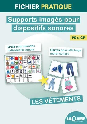 Supports imagés pour dispositifs sonores - Les vêtements