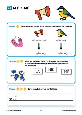 « Le bruit des syllabes »