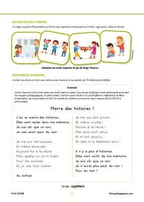 « Te laisse pas embêter ! »