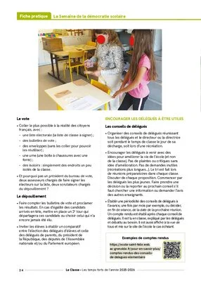 La Semaine de la démocratie scolaire