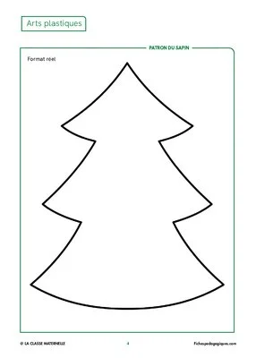 Sapin de Noël en bas-relief