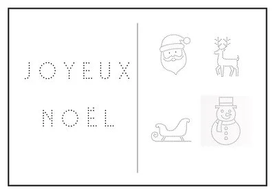 Poinçonnage de Noël