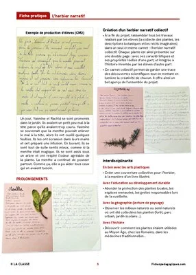 L'herbier narratif