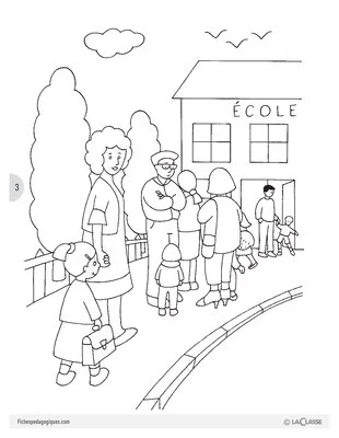 Léa à l'école