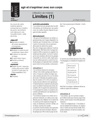 Utilisation de matériel : Limites (1)