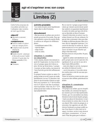Utilisation de matériel : Limites (2)